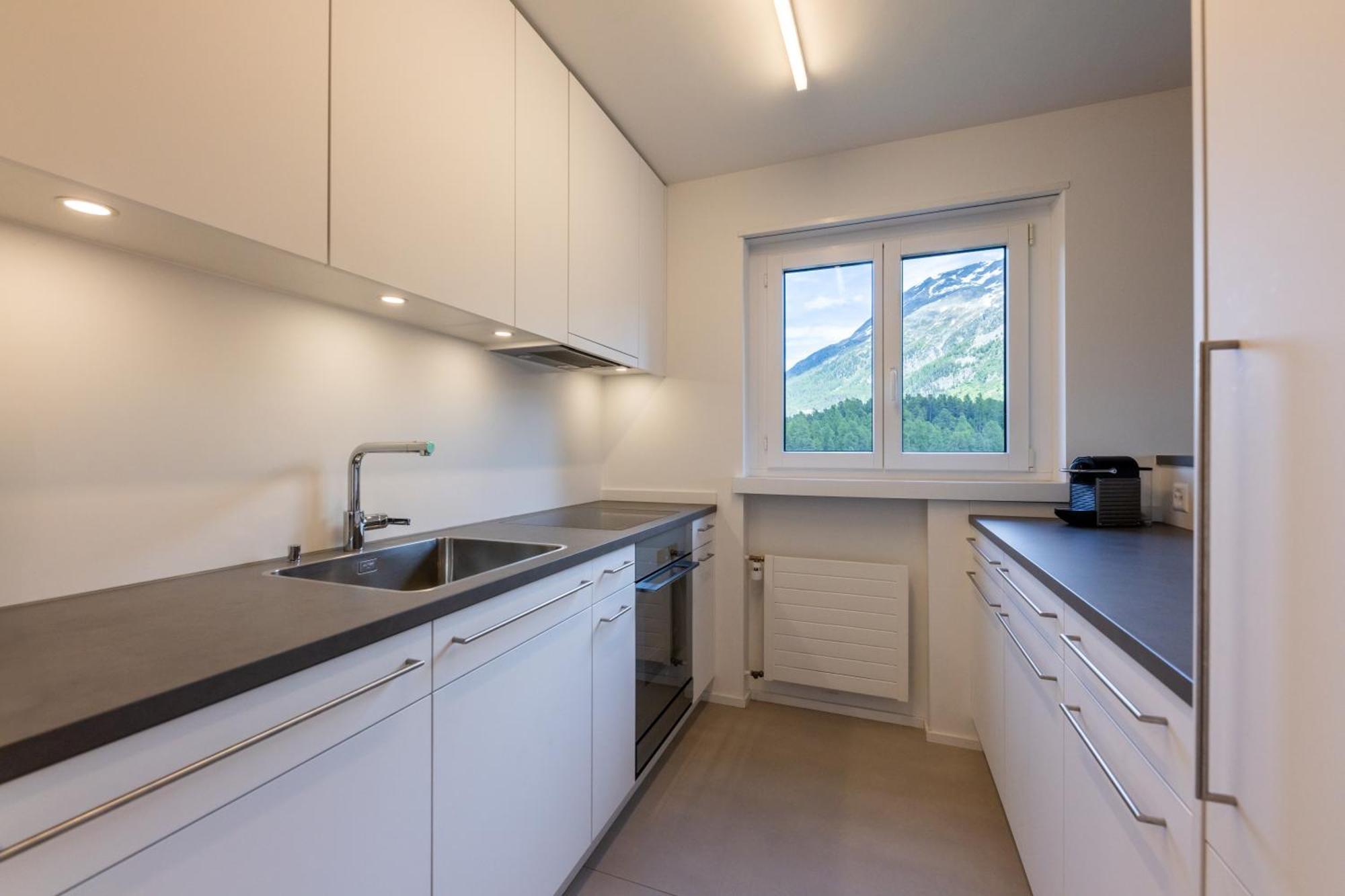 Cosy Apartment Facing Piz Rosatsch Saint-Moritz Dış mekan fotoğraf