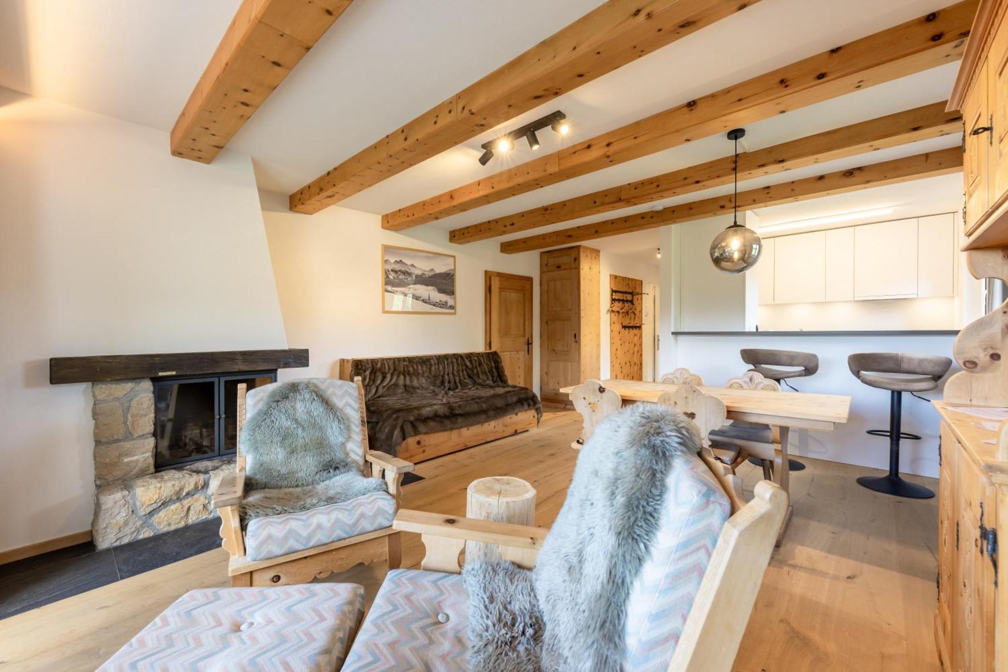 Cosy Apartment Facing Piz Rosatsch Saint-Moritz Dış mekan fotoğraf