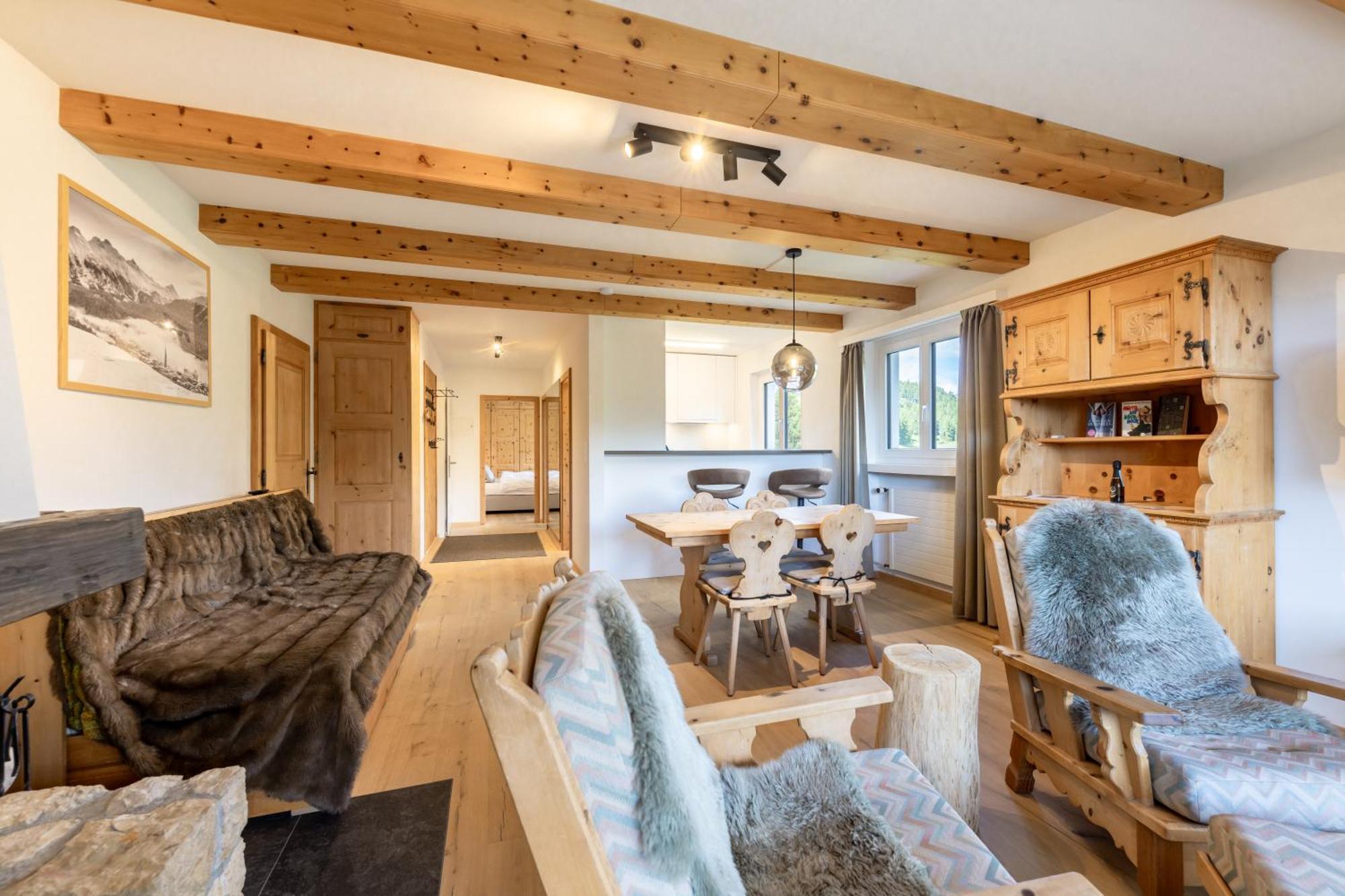 Cosy Apartment Facing Piz Rosatsch Saint-Moritz Dış mekan fotoğraf